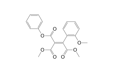 (E)-2-(2-Methoxy-phenyl)-3-phenoxycarbonyl-but-2-enedioic acid dimethyl ester