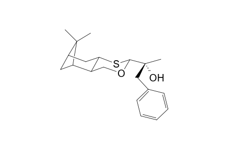 (1S,2R,5R,7S)-5-[(R)-2'-Hydroxy-1'-phenyl-2'-propyl)]-10,10-dimethyl-4-oxa-6-thiatricyclo[7.1.1.0(2,7)]undecane