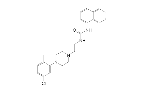 urea, N-[2-[4-(5-chloro-2-methylphenyl)-1-piperazinyl]ethyl]-N'-(1-naphthalenyl)-