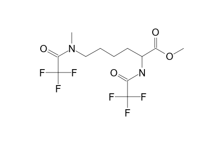 L-Lysine, N-methyl-N,N'-bis(trifluoroacetyl)-, methyl ester