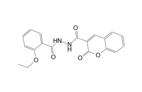 2-ethoxy-N'-[(2-oxo-2H-chromen-3-yl)carbonyl]benzohydrazide