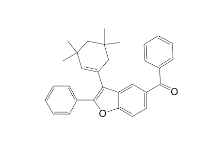 phenyl-[2-phenyl-3-(3,3,5,5-tetramethyl-1-cyclohexenyl)-5-benzofuranyl]methanone
