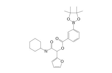 2-(CYCLOHEXYLAMINO)-1-(FURAN-2-YL)-2-OXO-ETHYL-3-(4,4,5,5-TETRAMETHYL-1,3,2-DIOXABOROLAN-2-YL)-BENZOATE