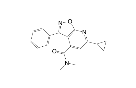 isoxazolo[5,4-b]pyridine-4-carboxamide, 6-cyclopropyl-N,N-dimethyl-3-phenyl-