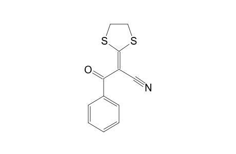 ALPHA-1,3-DITHIOLAN-2-YLIDENE-BETA-OXO-BENZENEPROPANENITRILE
