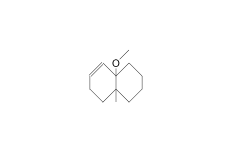 9-Methoxy-10-methyl-1,2-dehydro-cis-decalin