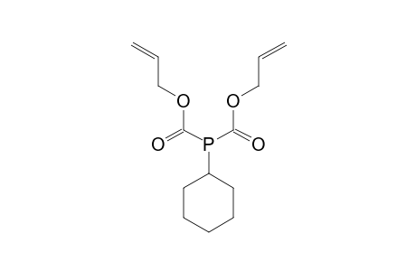 DI-ALLYLOXYCARBONYL-CYCLOHEXYLPHOSPHANE