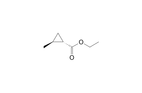 (1S,2S)-2-methylcyclopropane-1-carboxylic acid ethyl ester