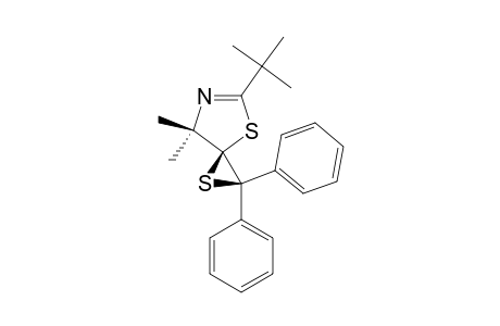 5-(TERT.-BUTYL)-7,7-DIMETHYL-2,2-DIPHENYL-1,4-DITHIA-6-AZASPIRO-[2.4]-HEPT-5-ENE