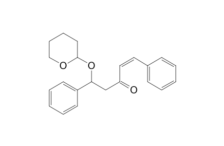 5-(2-tetrahydropyranyloxy)-1,5-diphenylpenten-3-one