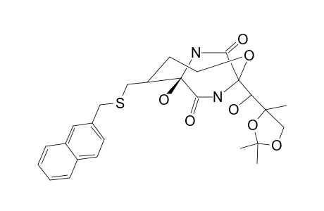 5A-(NAPHTH-2-YL-SULFANYL)-DIHYDROBICYCLOMYCIN-2',3'-ACETONIDE;MAJOR-DIASTEREOMER