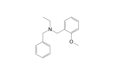 N-benzyl-N-(2-methoxybenzyl)ethanamine