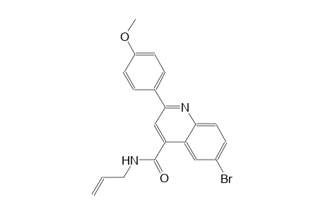 N-allyl-6-bromo-2-(4-methoxyphenyl)-4-quinolinecarboxamide