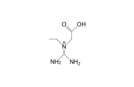 N-Ethyl-glycocyamine cation