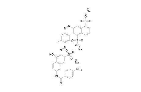 1,5-Naphthalenedisulfonic acid, 3-[[4-[[6-[(4-aminobenzoyl)
