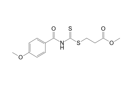 [2'-(Methoxycarbonyl)ethyl](p-methoxybenzoyl)carbamodithioate