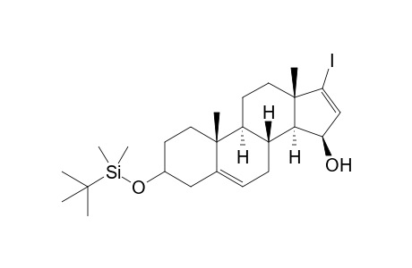 3-[(t-Butyldimethylsilyl)oxy]-15-hydroxy-17-iodoandrosta-5,16-diene