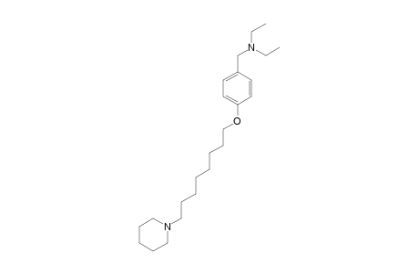 N-ETHYL-N-[4-[8-(PIPERIDIN-1-YL)-OCTYLOXY]-BENZYL]-ETHANAMINE