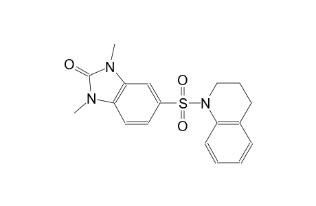 5-(3,4-dihydro-1(2H)-quinolinylsulfonyl)-1,3-dimethyl-1,3-dihydro-2H-benzimidazol-2-one