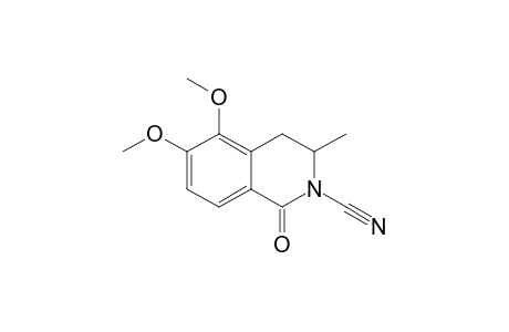 5,6-Dimethoxy-3-methylcyano-3,4-dihydroisoquinolin-1(2H)-one