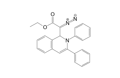 Ethyl 2-diazo-2-(2,3-diphenyl-1,2-dihydroisoquinolin-1-yl)acetate