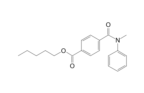 Terephthalic acid, monoamide, N-methyl-N-phenyl-, pentyl ester