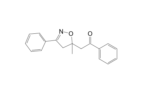 5-(2-Oxo-2-phenylethyl)-5-methyl-phenyl-2-isoxazoline