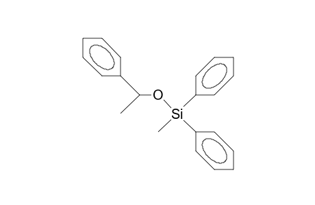 Methyl-diphenyl-(1-phenylethoxy)-silane