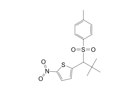 2,2-Dimethyl-1-(5'-nitro-2'-thienyl)propyl p-tolyl sulfone