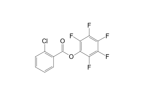 2-Chlorobenzoic acid, pentafluorophenyl ester