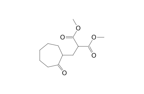 Malonic acid, 2-(2-oxocycloheptyl)methyl-, dimethyl ester