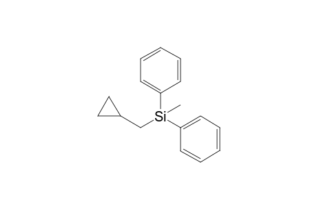 (Cyclopropylmethyl)(methyl)diphenylsilane