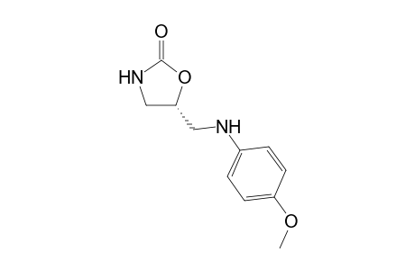 (R)-5-[(4-Methoxyphenyl)aminomethyl]-1,3-oxazolidin-2-one