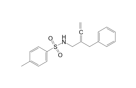 4-methyl-N-[2-(phenylmethyl)buta-2,3-dienyl]benzenesulfonamide