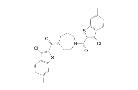 1,4-bis[(3-chloro-6-methyl-1-benzothien-2-yl)carbonyl]hexahydro-1H-1,4-diazepine