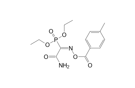 Phosphonic acid, [2-amino-1-[[(4-methylbenzoyl)oxy]imino]-2-oxoethyl]-, diethyl ester
