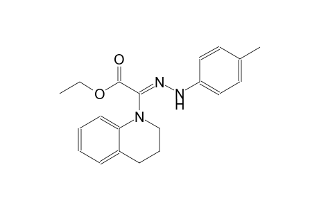 ethyl (2Z)-3,4-dihydro-1(2H)-quinolinyl[(4-methylphenyl)hydrazono]ethanoate