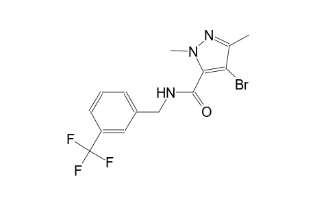 4-bromo-1,3-dimethyl-N-[3-(trifluoromethyl)benzyl]-1H-pyrazole-5-carboxamide