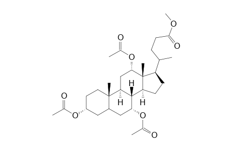 Methyl 3,7,12-tris(acetyloxy)cholan-24-oate
