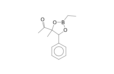 1-(2-Ethyl-4-methyl-5-phenyl-1,3,2-dioxaborolan-4-yl)ethanone