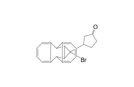 3-(syn-16' -Bromopentacyclo[6.6.3.0(2,7).0(9,14).0(15,17)]heptadeca-2',4',6',9',11',13'-hexaen-anti-16' -yl)cyclopentan-1-one