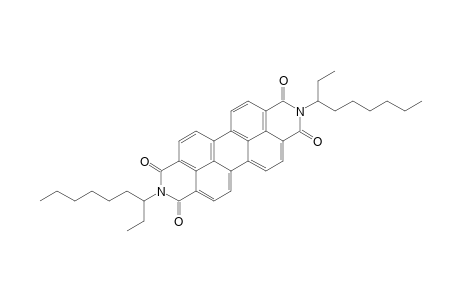 N,N'-bis(1-ethylheptyl)-3,4,9,10-perylenetetracarboxylic 3,4:9,10-diimide