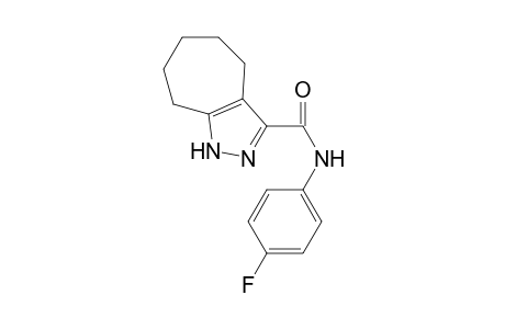 Cyclohepta[c]pyrazole-3-carboxamide, N-(4-fluorophenyl)-1,4,5,6,7,8-hexahydro-