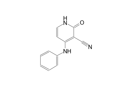 4-anilino-2-oxo-1,2-dihydro-3-pyridinecarbonitrile