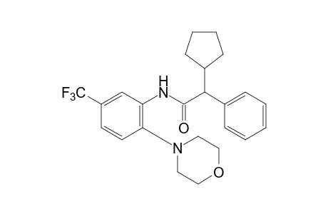 2-CYCLOPENTYL-2'-MORPHOLINO-2-PHENYL-alpha,alpha,alpha-TRIFLUORO-m-ACETOTOLUIDIDE