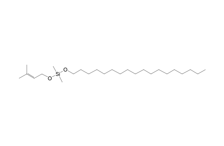 Silane, dimethyl(3-methylbut-2-enyloxy)octadecyloxy-