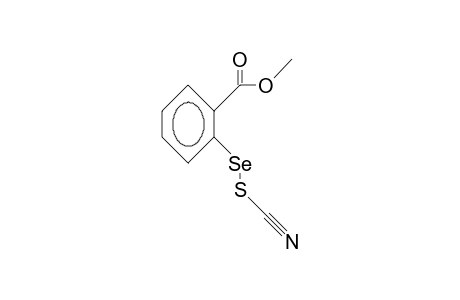 2-Methoxycarbonyl-benzeneselenenyl thiocyanate