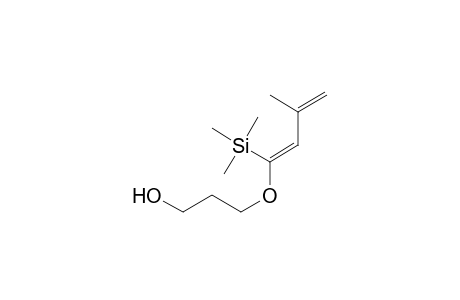 3-(3-Methyl-1-trimethylsilylbuta-1,3-dienyloxy)propan-1-ol