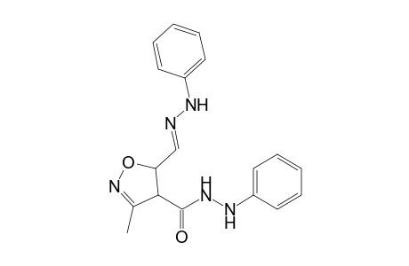 3-Methyl-N'-phenyl-5-(phenylhydrazono)methyl-4,5-dihydroisoxazole-4-carbohydrazide