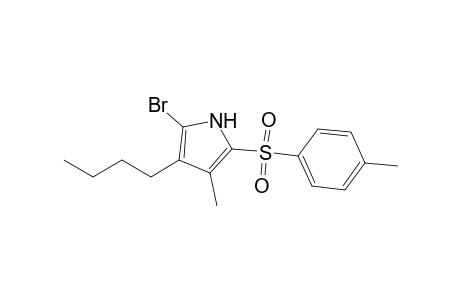 2-Bromanyl-3-butyl-4-methyl-5-(4-methylphenyl)sulfonyl-1H-pyrrole